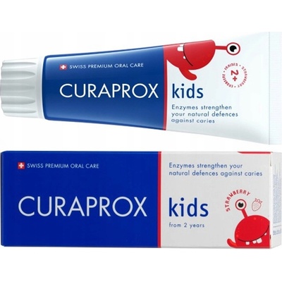 Curaprox detská ovocná jahoda 60 ml