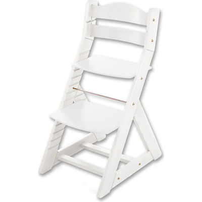 Hajdalánek Rostoucí židle Maja opěrka do kulata bílá / bílá