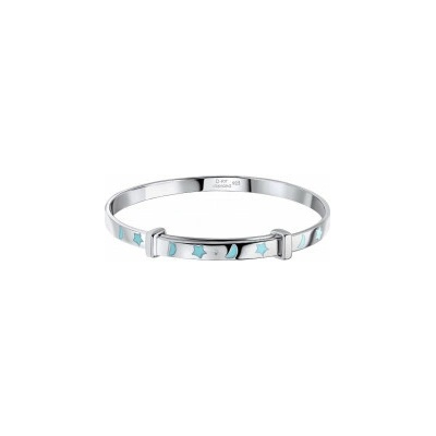 D for diamond Detský strieborný náramok B5542