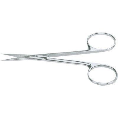 Surgicrafts stainless 08-340-11 nůžky oční velmi jemné rovné velikost 11,5 cm