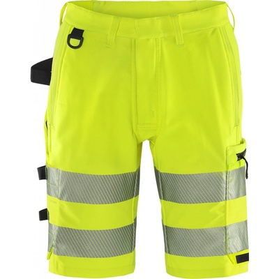 Fristads Green výstražné strečové kraťasy 2648 GSTP výstražná žltá