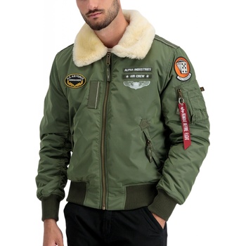 Alpha Industries INJECTOR III AIR FORCE zimná bunda sage green zelená