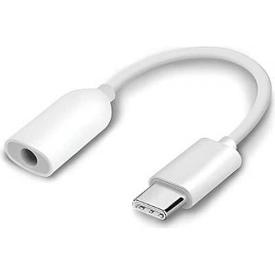 Audio adaptér XIAOMI s káblom, konektor 3,5 mm – Type-C, BIELY 45010000031P