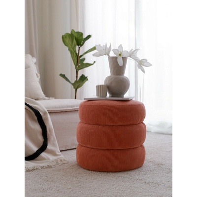 Hanah Home Taburet BOUM korálový