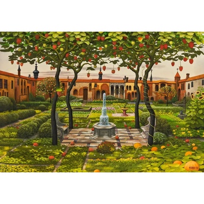 Castorland - Puzzle Art Collection: Patio - 1 500 piese