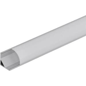 Ultralux Алуминиев профил за LED лента, ъглов, 2 метра - Ultralux (APK204)