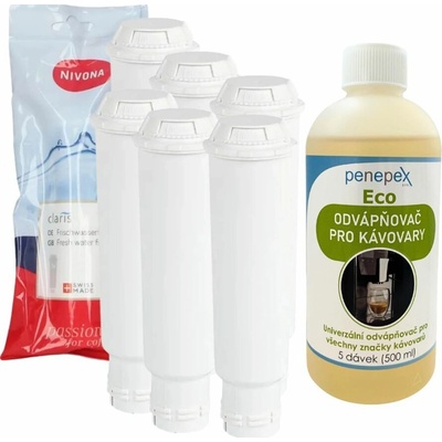 Nivona Claris NIRF 701/700 6 ks + Penepex Eco odvápňovač 500 ml