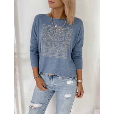 Fashionweek dámska blúzka ležérneho strihu UB-ELBA Jeans