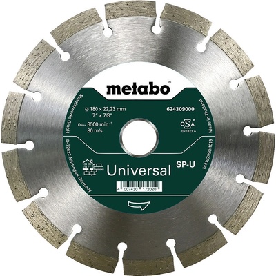 Metabo Diamantový rezný kotúč 180 x 22,23 mm 624309000