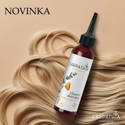 Carpathia Herbarium Vlasový aktivátor Rast/Lesk/Sila 150 ml