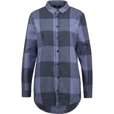 Stoic Дамска риза с копчета Stoic Women's MMXX. Storuman Hemp Flannel Shirt - Velvet Blue / Smoke (133-1097-0214)