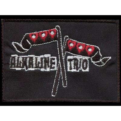 Nášivka ALKALINE TRIO vyšívaná