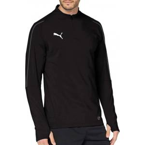 PUMA Final Training 1/4 Zip Top Black - magazinko