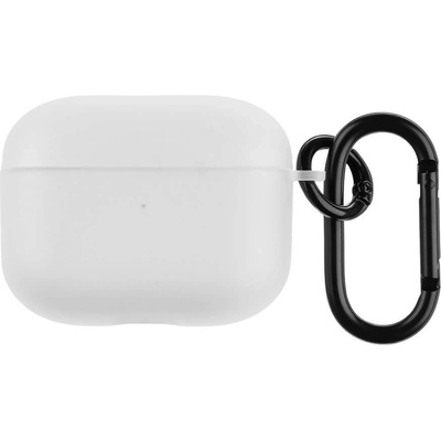 OBALME Силиконов калъф с карабинер за Apple Airpods Pro 3 - OBALME GhostCase Silicone Case (бял-прозрачен) (57983129734)