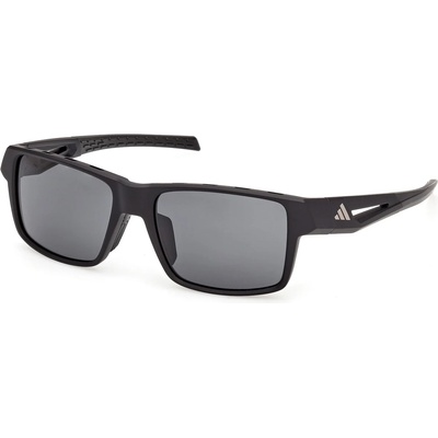 adidas eyewear Мъжки очила Adidas eyewear Kleon S3 Running glasses - Matte Black / Smoke - размер One Size (205-7216-0111)