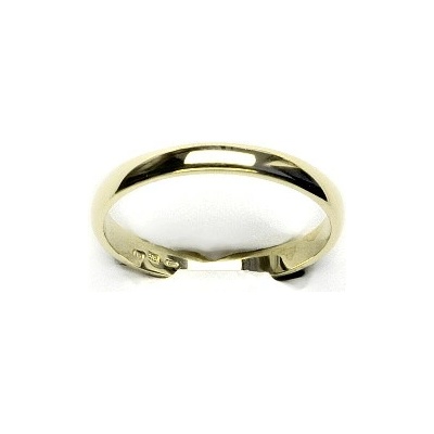 Čištín zlatý hladký kroužek žluté zlato T 788