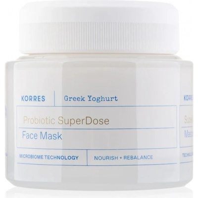 Korres Greek Yoghurt Probiotic SuperDose Face Mask Маски за лице 100ml