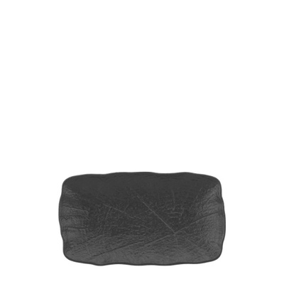 Horecano - Порцеланово плато правоъгълно 15x8см WILLOW BLACK-(HC-56877) (0156877)