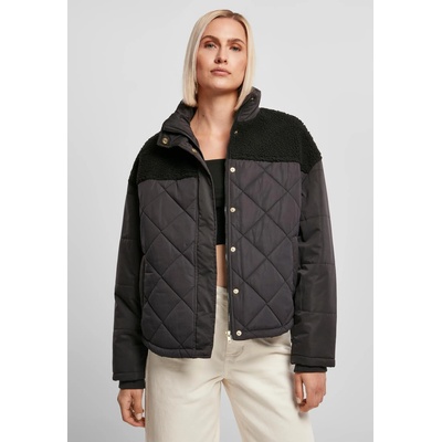 Urban Classics Дамско яке в черно Ladies Oversized Diamond JacketUB-TB4552-00007 - Черен, размер M