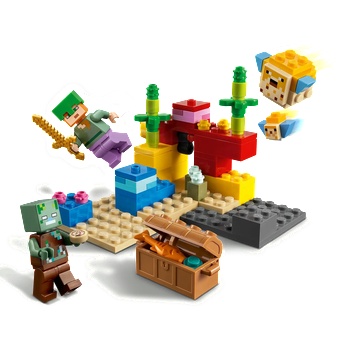 LEGO® Minecraft® - The Coral Reef (21164)