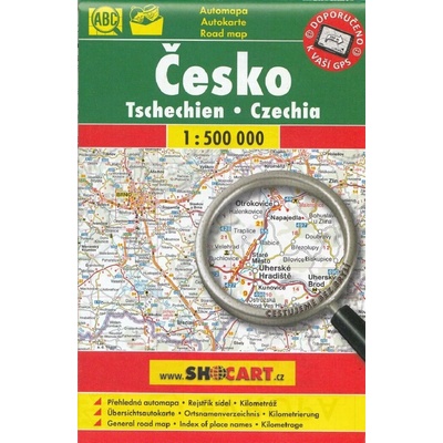 Česko 1:500 000 cestujeme bez brýlí SC