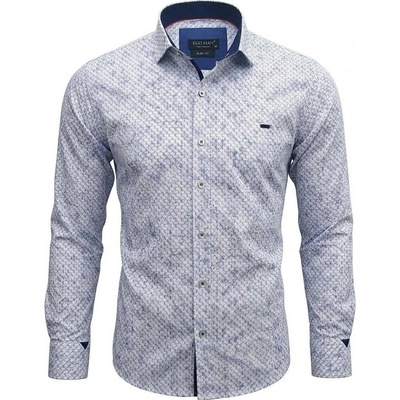 Ego Man košeľa pánska ES-335-01 slim fit biela