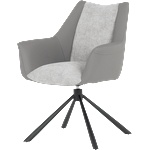 Carmen Трапезен стол tempe - светлосив (3532356) - xmall