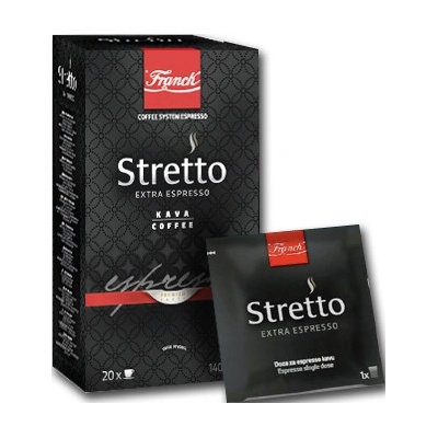 Franck Espresso Stretto, porciovaná káva 20 ks
