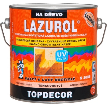 Lazurol Topdecor S1035 2,5 l buk