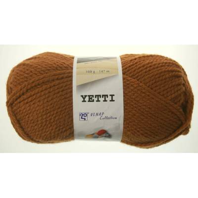 Vlnap příze Yetti 53164 oříškově hnědá