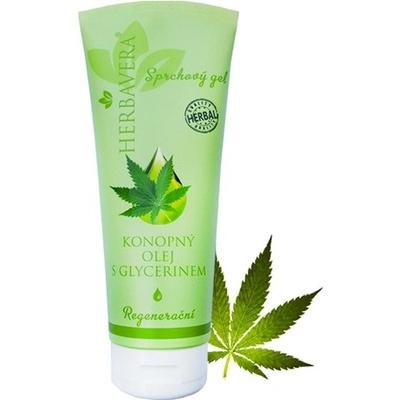 Herbavera sprchový gél Konopný olej s glycerínom 250 ml
