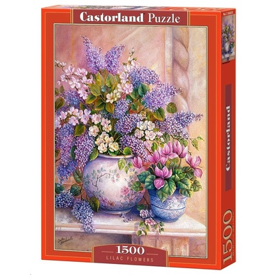 Castorland Lilac Flowers - 1500 pcs Пъзел 1500 броя Флора (C-151653-2)