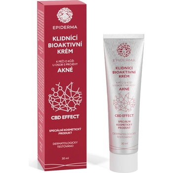 Epiderma bioaktivní CBD krém při Akné 30 ml