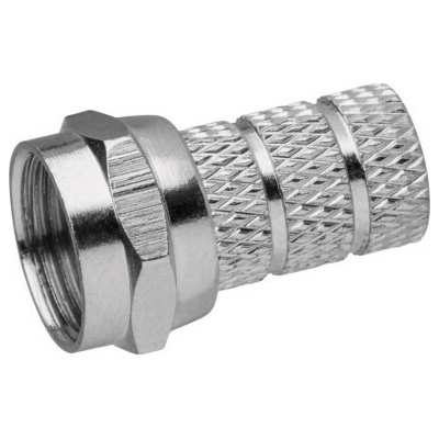 EMOS Konektor F vidlice pro koax CB500, 10ks 1807100400