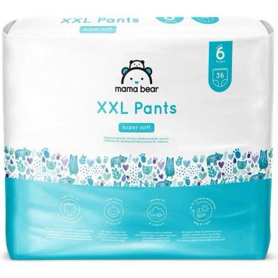Mama Bear XXL s motivem medvídků 6 18–30 kg 72 ks