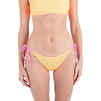 Hurley Solid Scrunch Moderate bikini bottom - Yellow (Sunrise)