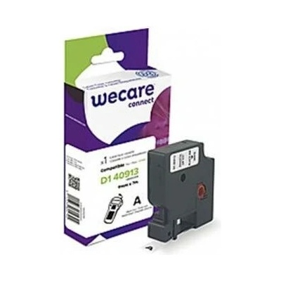 WECARE ARMOR páska kompatibilní s DYMO S0720680,Black/White,9mm*7m, K80002W4