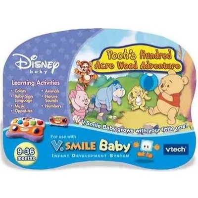 VTech V. Smile Baby: Приключенията на Мечо Пух в Гората от 100 акра - програма на англ. език (80-99023)