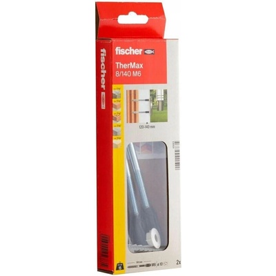 3 Hmoždinky do Betonu Fischer 8 x 140 mm