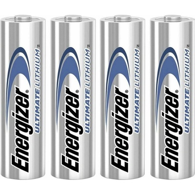 Energizer Батерии литиеви Energizer Ultimate Lithium, AAA, LR03, 1.5V, 4бр. в опаковка