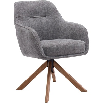 Unique Furniture Сиви тапицирани трапезни столове в комплект 2 бр. Avola - Unique Furniture (53250003)