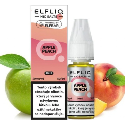 ELF LIQ Apple Peach 10 ml 20 mg – Zboží Dáma
