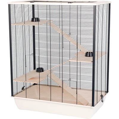 INTER-ZOO Pet Products Клетка за гризачи Diego + wood 78 x 48 x 97 см БЕЖОВА