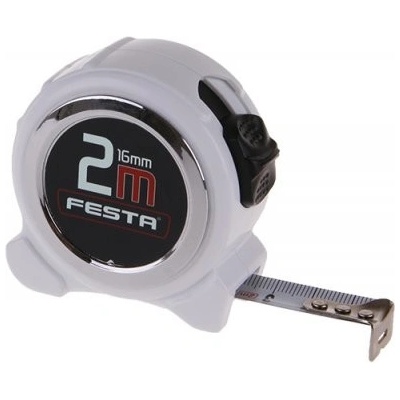 Levior Svinovací metr FESTA 2mx16mm Bílý