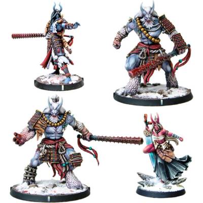 Разширение за настолна игра Eldfall Chronicles: Northern Wind - Oni Clans Faction Starter (ECNWRP02)