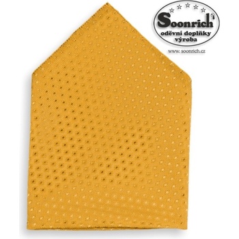 Soonrich kapesník zlatý do saka kat003
