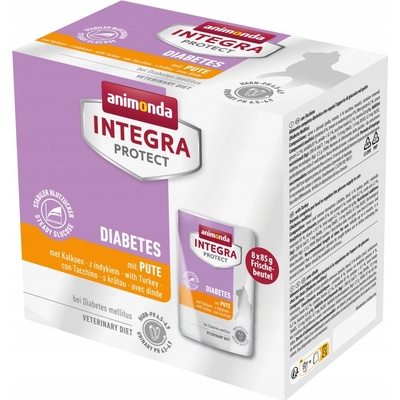 Animonda Integra Protect Cat Diabetes morka 6 x 85 g
