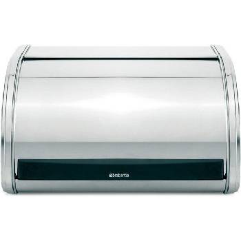 Brabantia Контейнер за хлебчета Brabantia светла стомана с широка дръжка (339585)