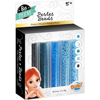 Image 1 of Buki France - Тубички с мъниста - синьо