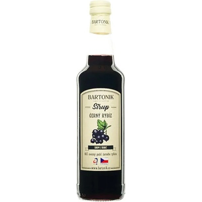 Bartonik Sirup čierne ríbezle 0,5 l